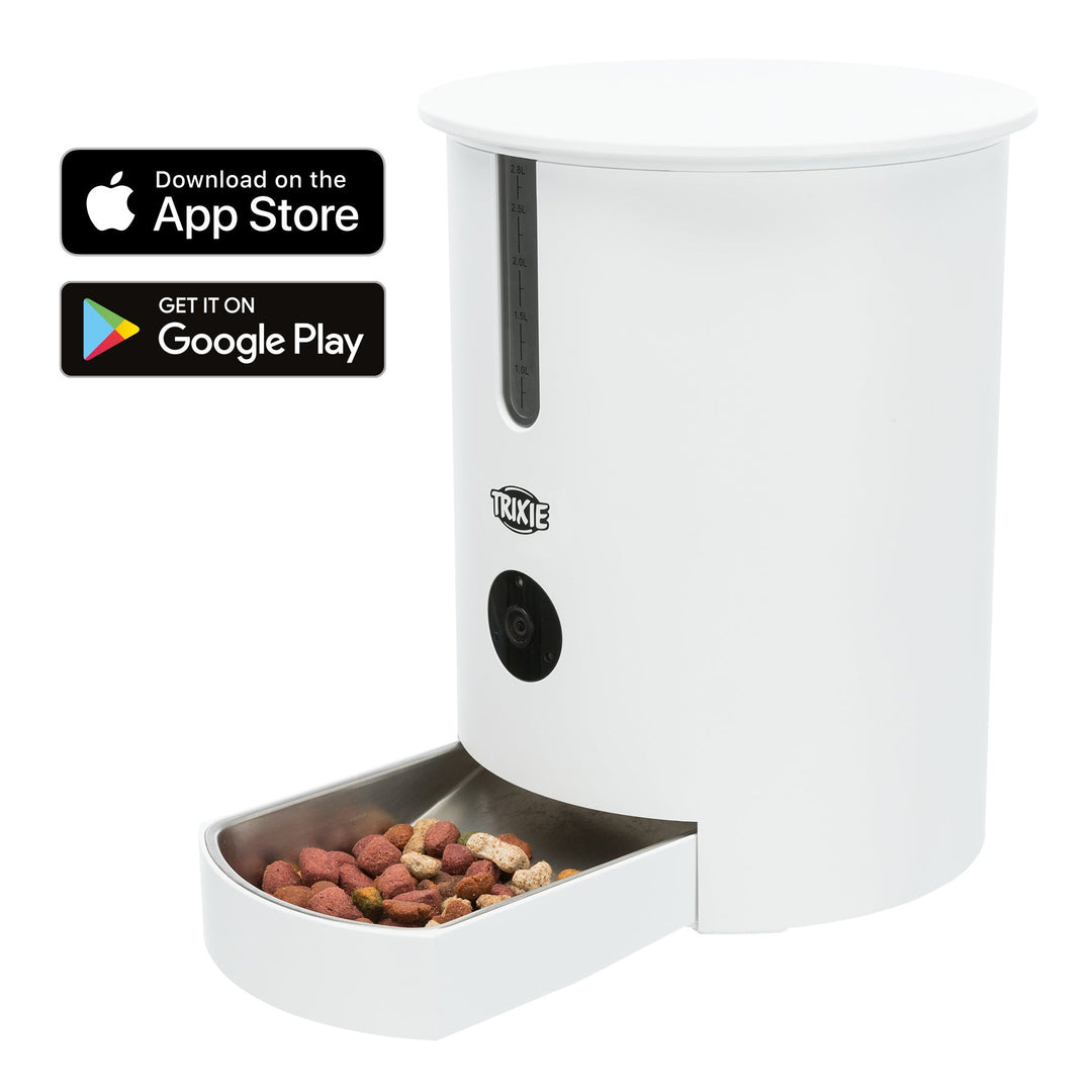 TX9 Smart automatic food dispenser, 2.8 l/22 x 28 x 22 cm, white