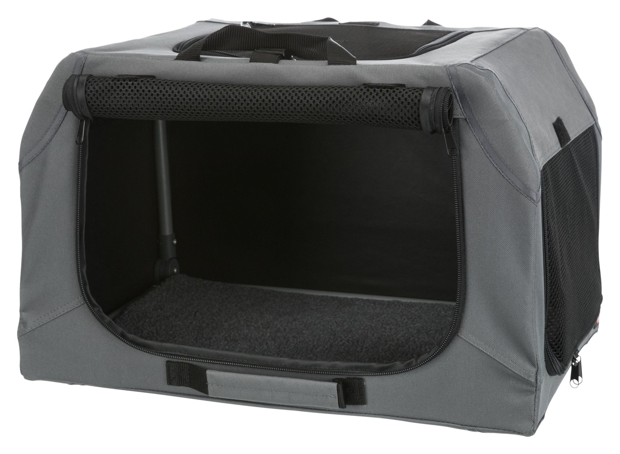 Easy Soft Kennel XS S 50 X 33 X 36 cm grey petshopmalta