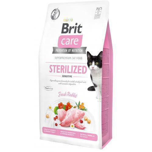 Brit Care Sterilized Sensitive Cat - 2kgs