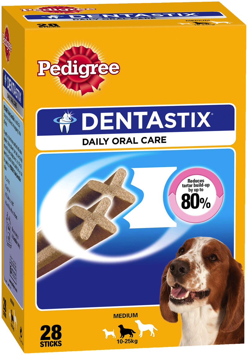 Pedigree DENTAstix 4 Pack (28 sticks) for Medium Dogs