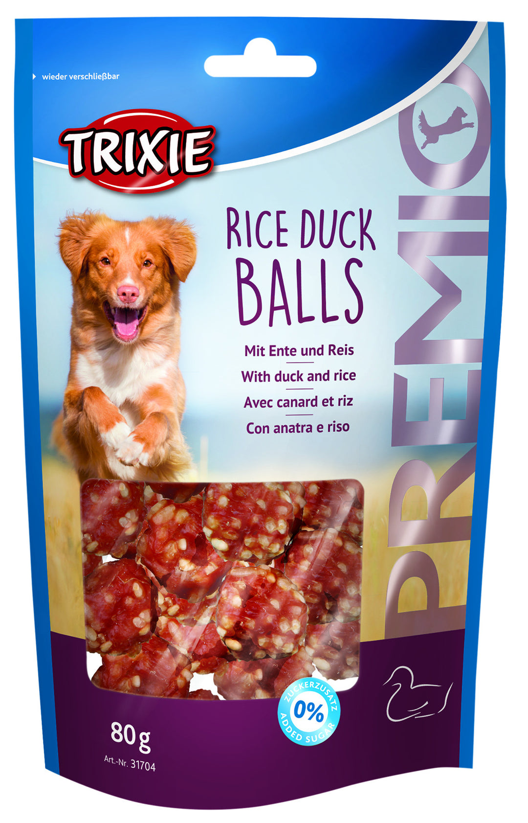 PREMIO Rice Duck Balls 80g