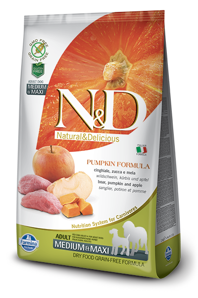 Farmina N & D Adult Medium/Maxi Boar and Apple
