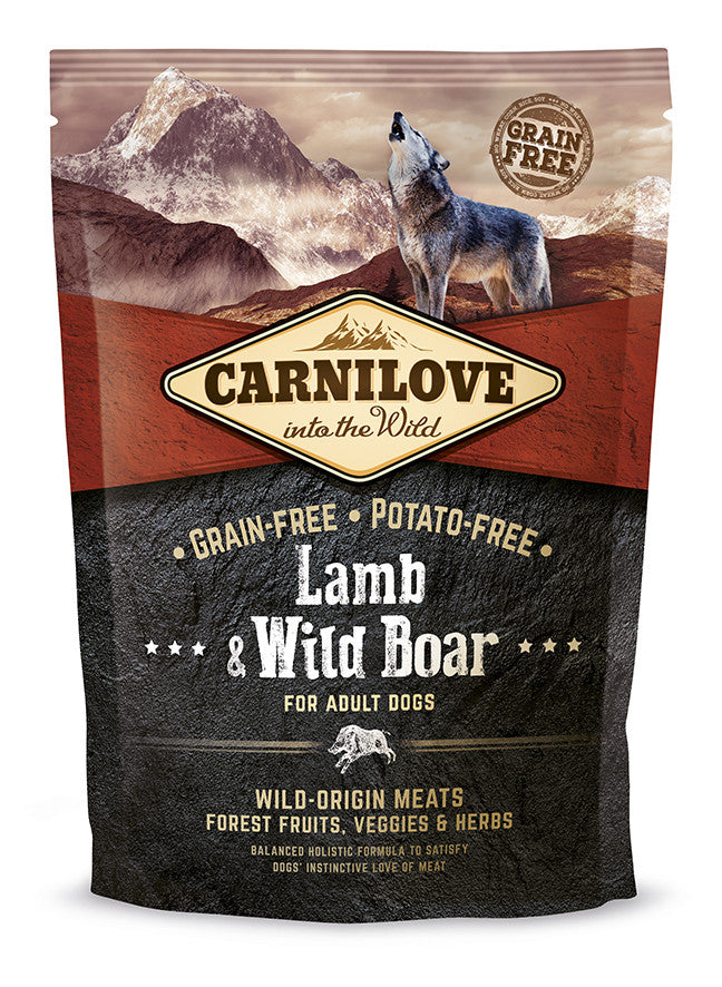 Carnilove Wild Adult Lamb & Wild Boar Dry food