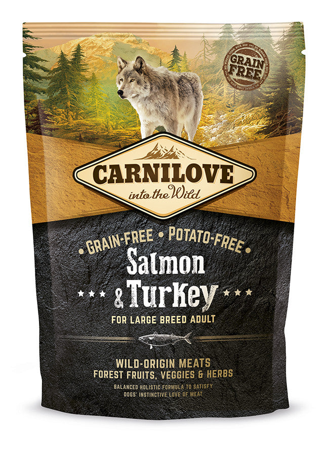 Carnilove Wild Adult Large Salmon & Turkey