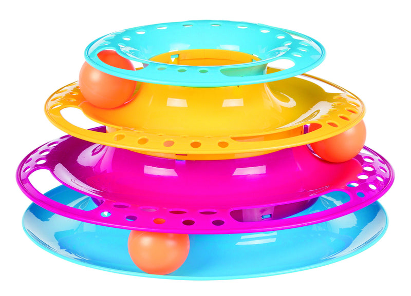Cat circle tower, plastic