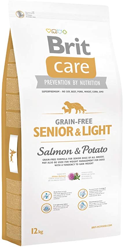 Brit Care Senior & Light, Salmon and Potato
