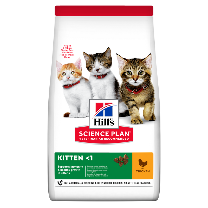 Hill's Science Plan Kitten Healthy Development cat food Chicken