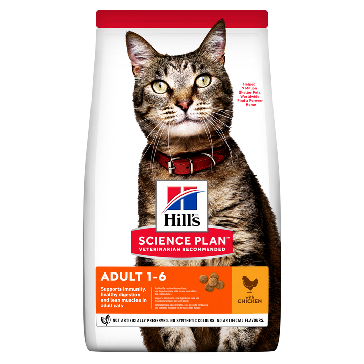 Hill's Science Plan Adult 1-6 Optimal Care cat food Chicken