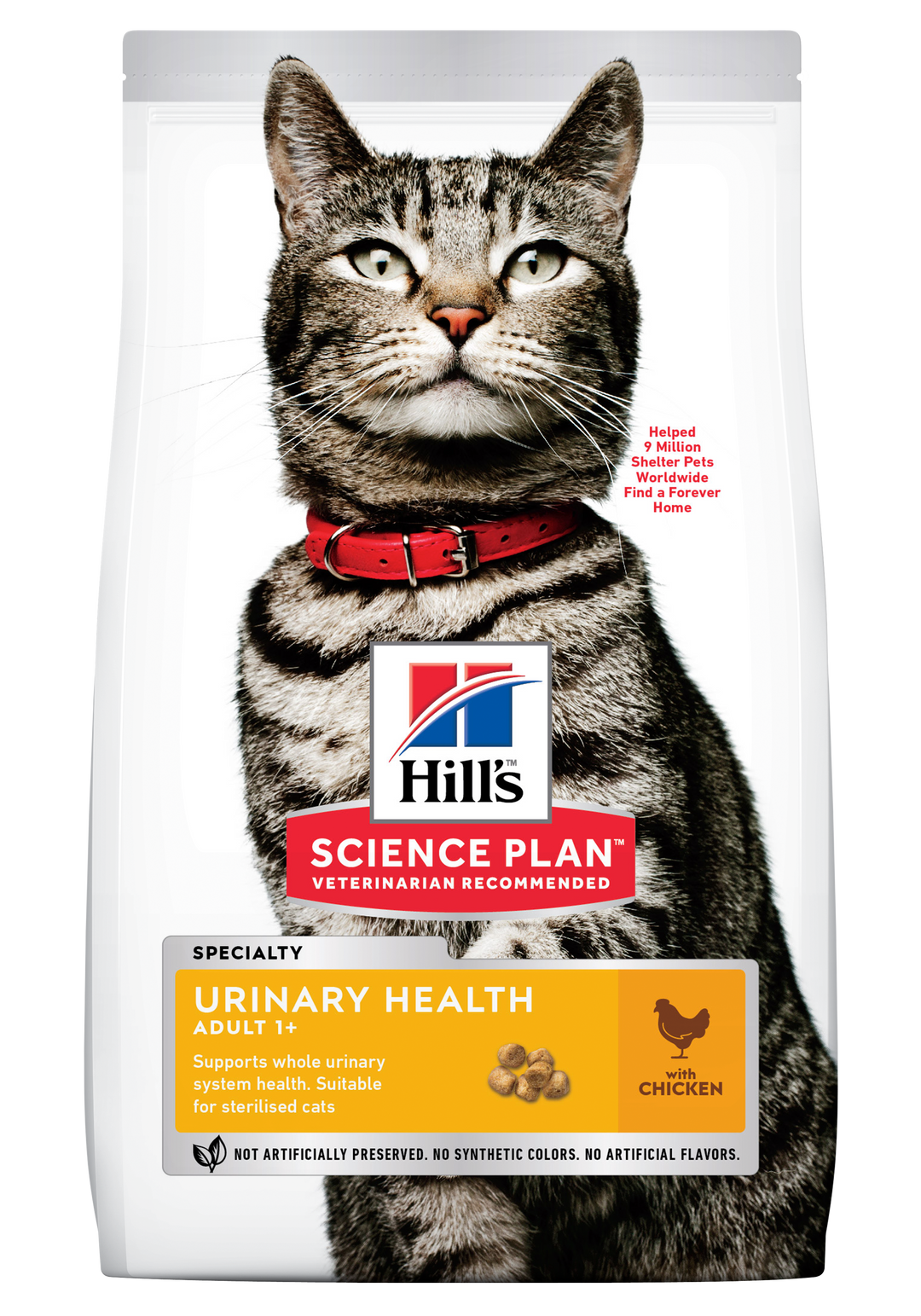 Hill's Science Plan Adult 1-6 Urinary Health control cat food chicken