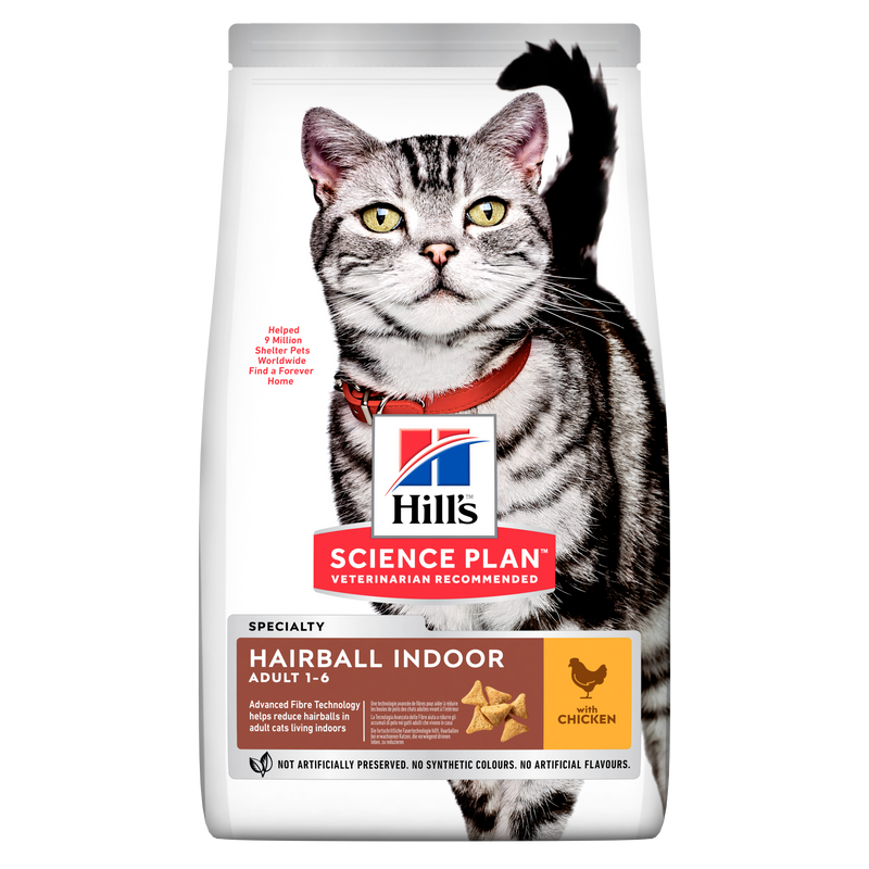 Hill's Science Plan Adult 1-6 Hairball/Indoor control food