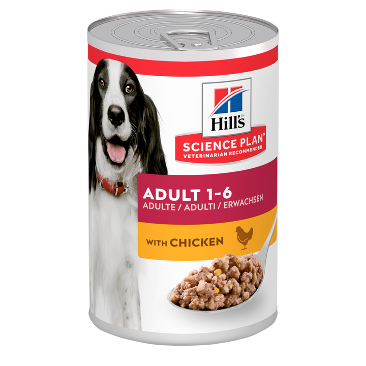 Hill's Science Plan Adult 1-6 Advanced Fitness Medium Dog Food Savoury Chicken 370G CANS
