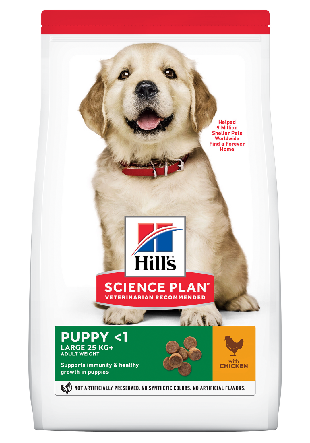 Hill's Science Plan Puppy Healthy Development Large Breed Dog Food with Chicken
