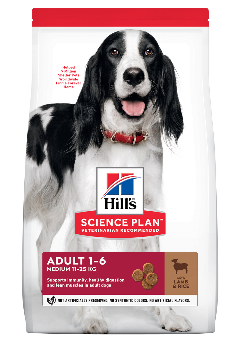 Hill's Science Plan Adult 1-6 Advanced Fitness Medium Dog Food with Lamb & Rice