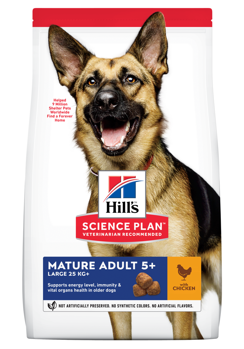 Hill's Science Plan Mature Adult 5+ Active Longevity Large Breed Dog Food with Chicken