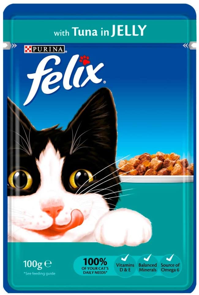 Felix Pouches, Tuna in Jelly, 100g
