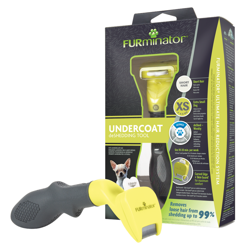 Furminator Extra Small dog Undercoat Deshedding tool, Short hair .