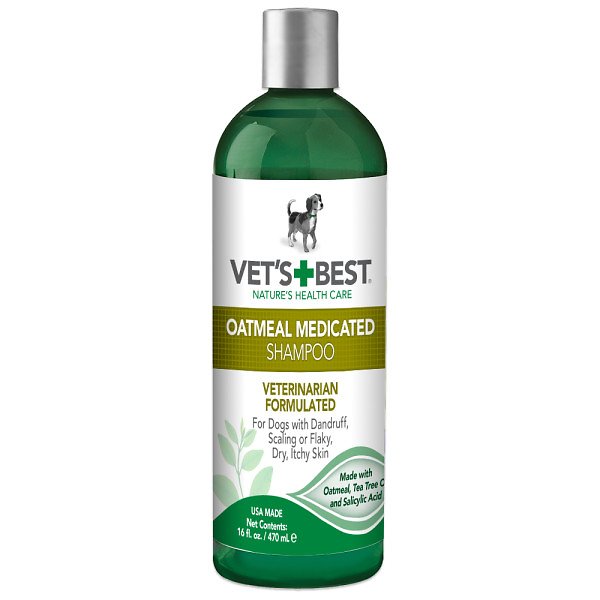 Vet's Best Oatmeal Medicated Shampoo, 470ml