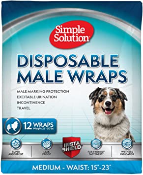 Simple Solution Disposable Male Wrap M