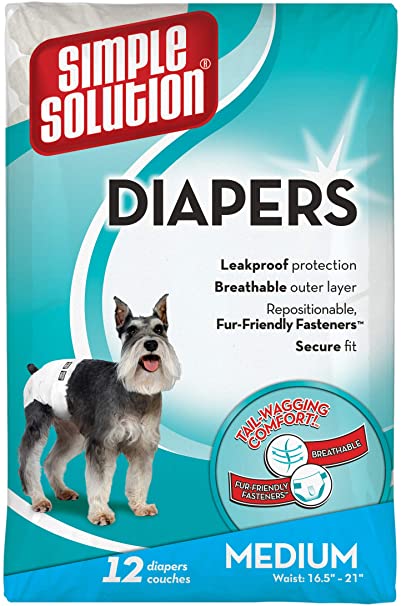 Simple Solutions Disposable Diapers M - FEMALE