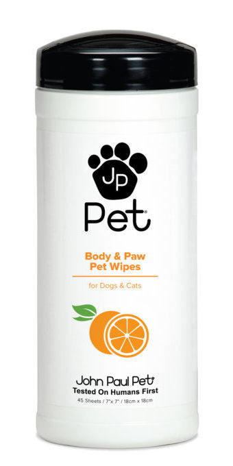 John Paul Pet Full Body & Paws Wipes