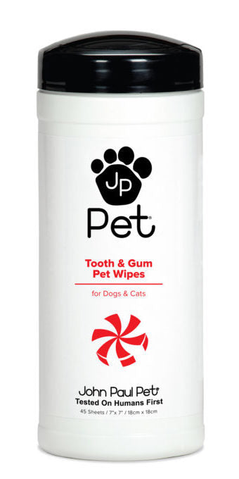 John Paul Pet Teeth & Gums Wipes