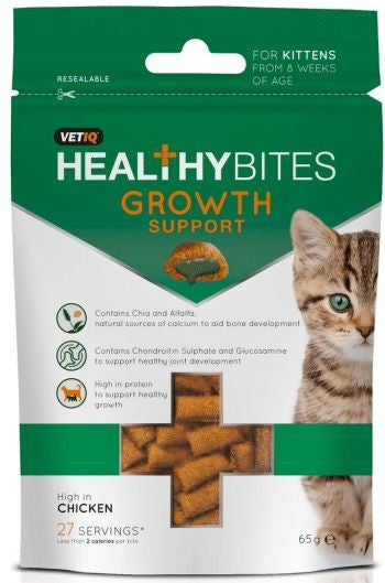 Vet Iq Healthy Treats Growth Support for Kittens
