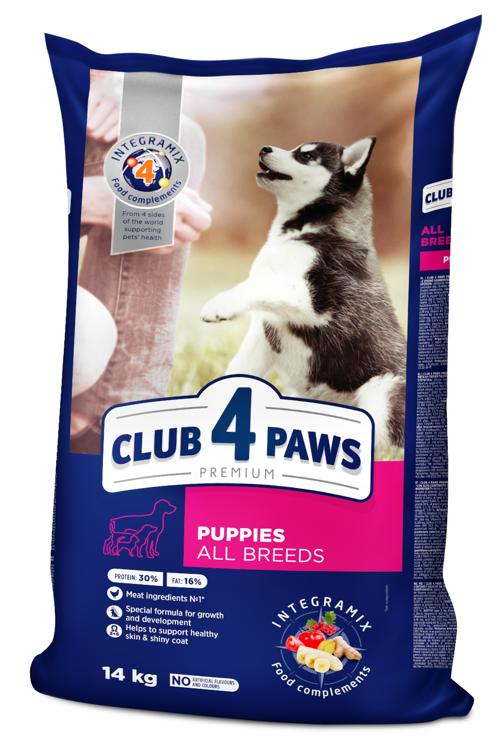 CLUB 4 PAWS Premium For Puppies of All Breeds, Rich in chicken