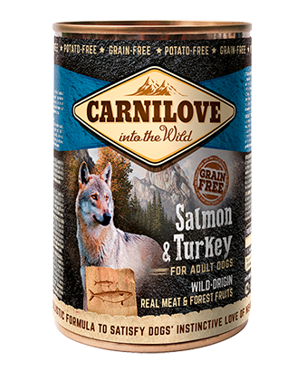 Carnilove Tin Salmon & Turkey, 400g
