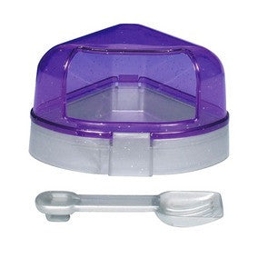 Corner Toilet with Roof