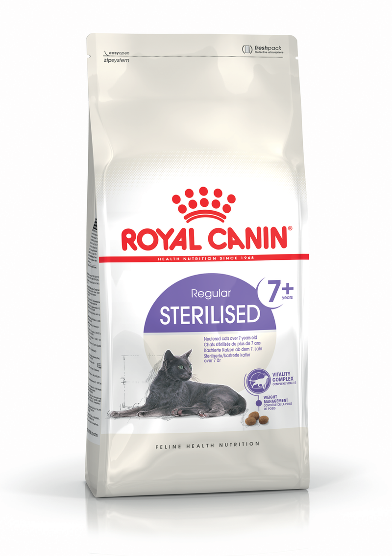 Royal Canin Sterilised, + 7