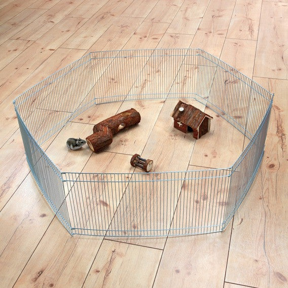 Indoor Run for small animals, galvanized
