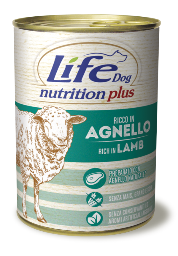 LifeDog plus lamb with rice , 400 gr