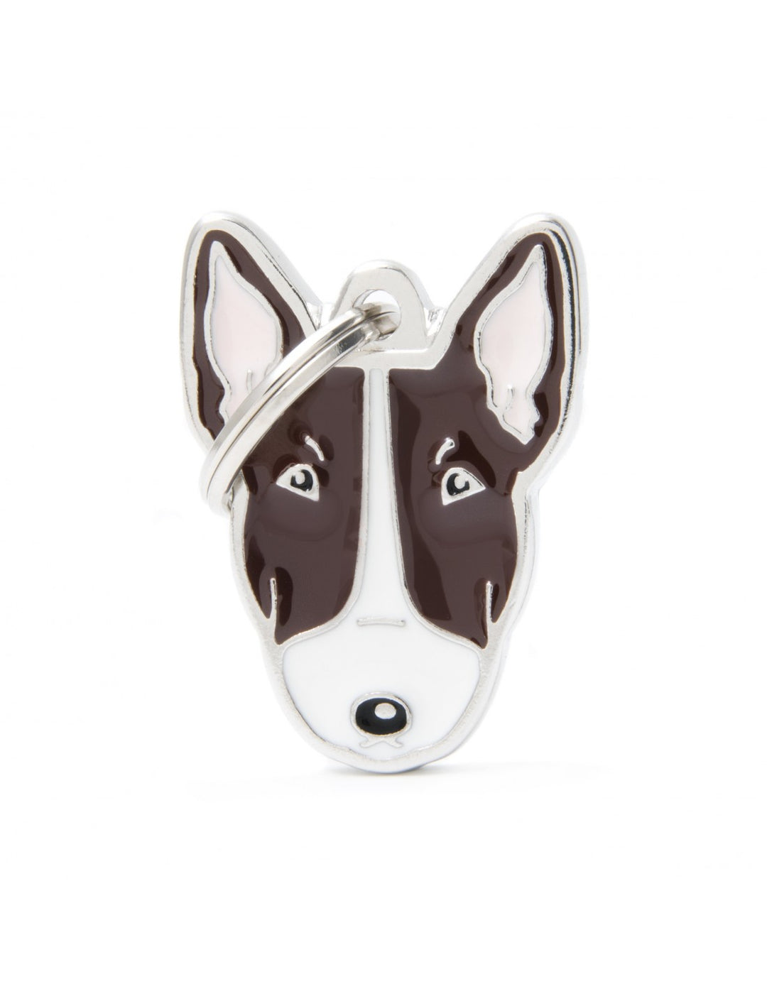 Bull Terrier (Brindle & White)