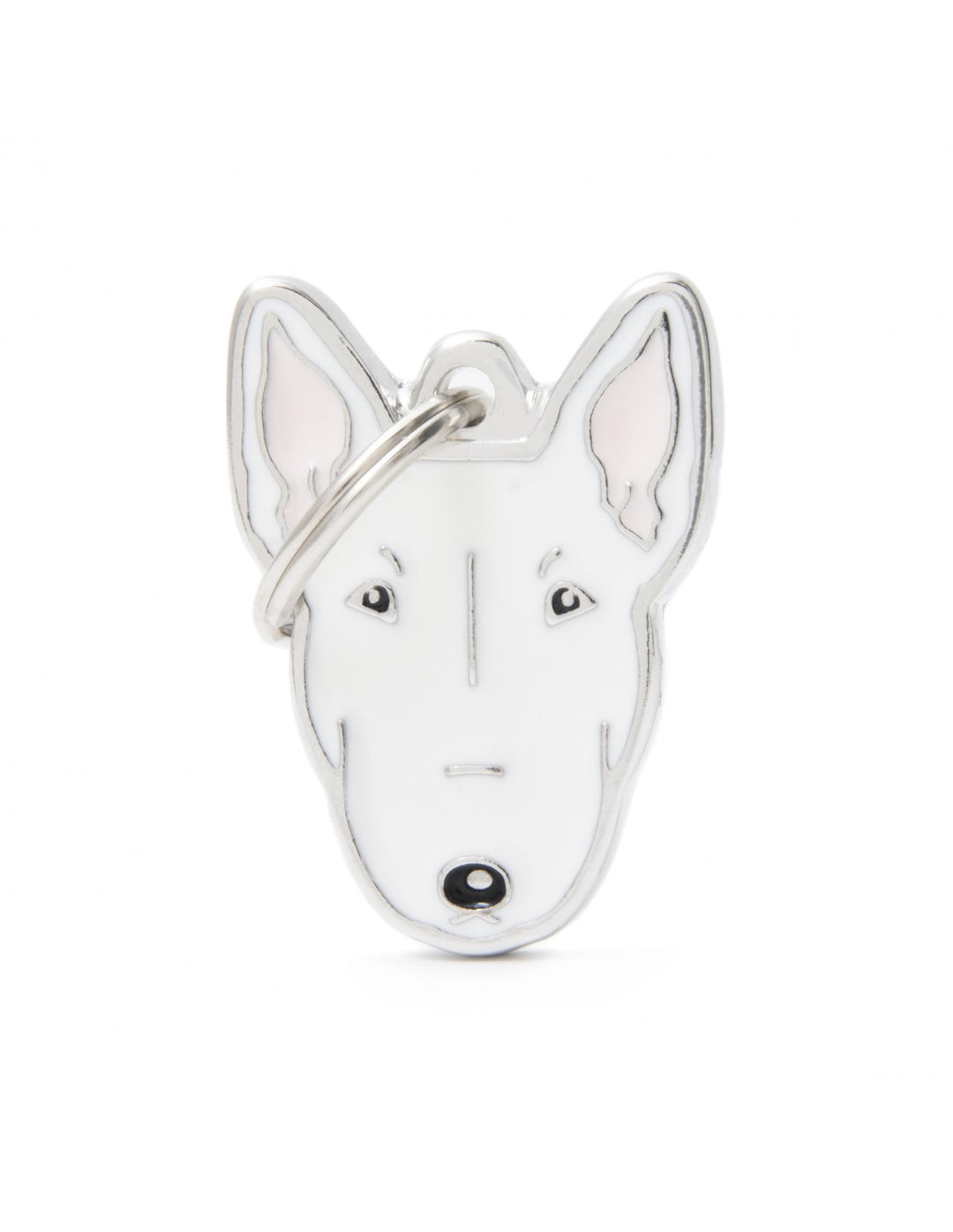 Bull Terrier (Brindle & White)