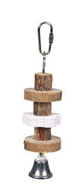 Natural Living Gnawing Wood with Lava Stone