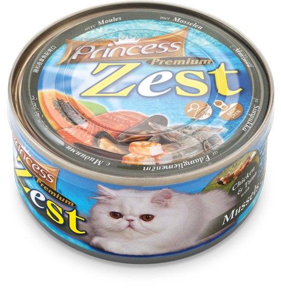 Princess Premium Zest Chicken/Tuna/Mussels 170g