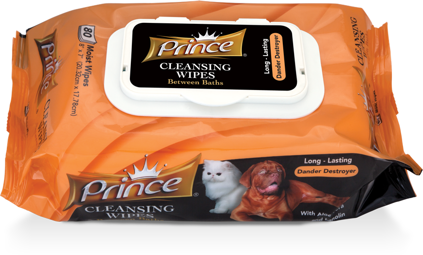 Prince Dander Destroyer Wipes