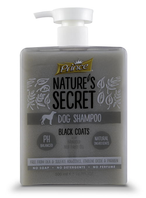 Prince Nature's Dog Shampoo Black Coats with Morocco Nut Fruit Oil, 500ml