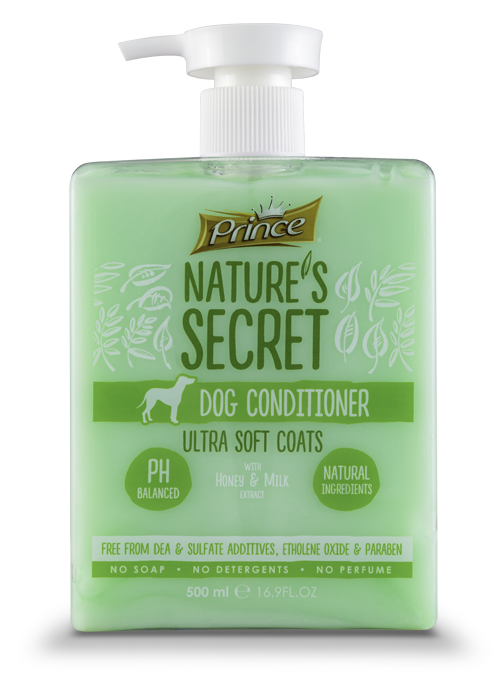 Prince Nature's Secret Conditioner Ultra Soft Coats with Honey & Milk Extract, 500ml