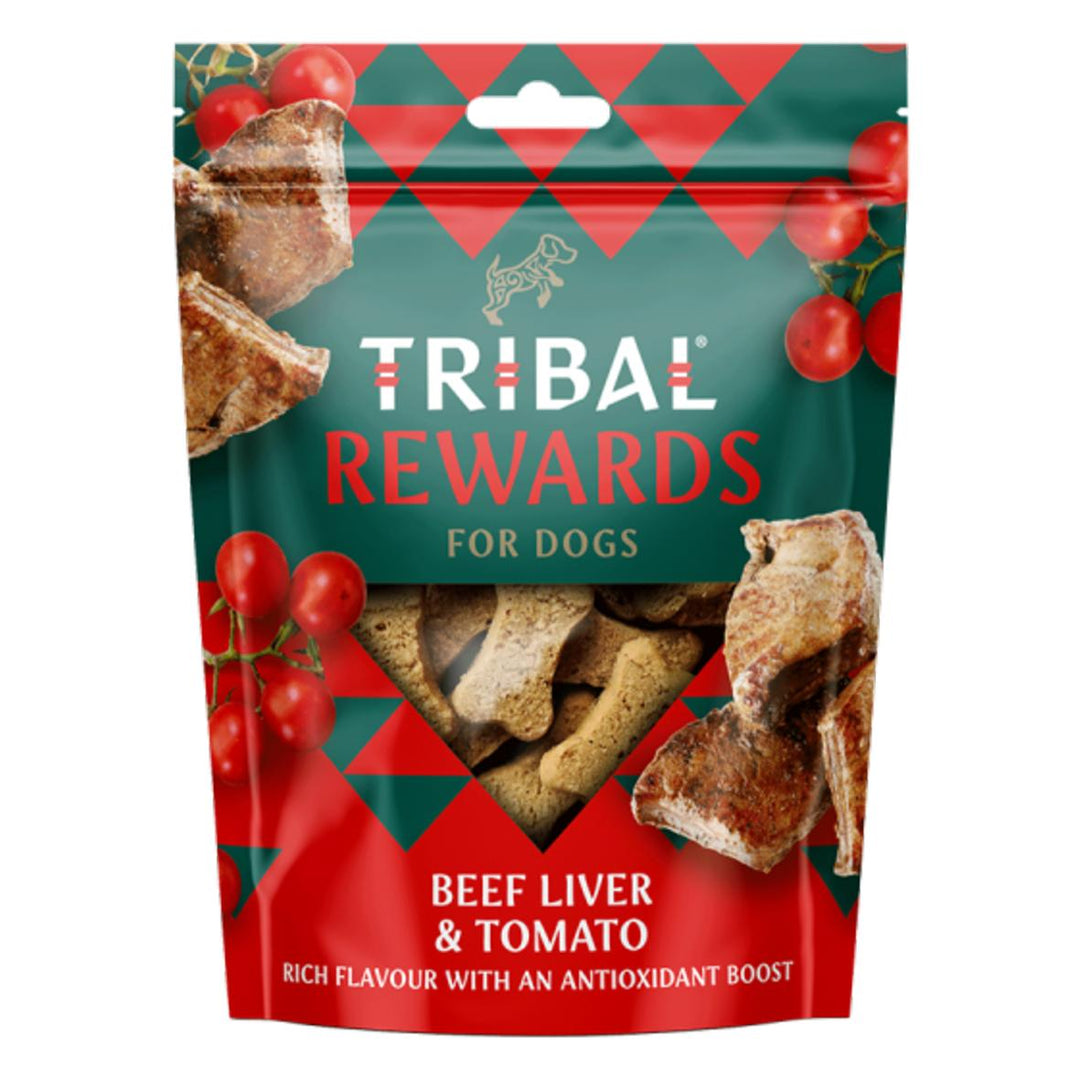 Tribal Rewards Beef/Liver & Tomato, 125gr (Wheat Gluten Free)
