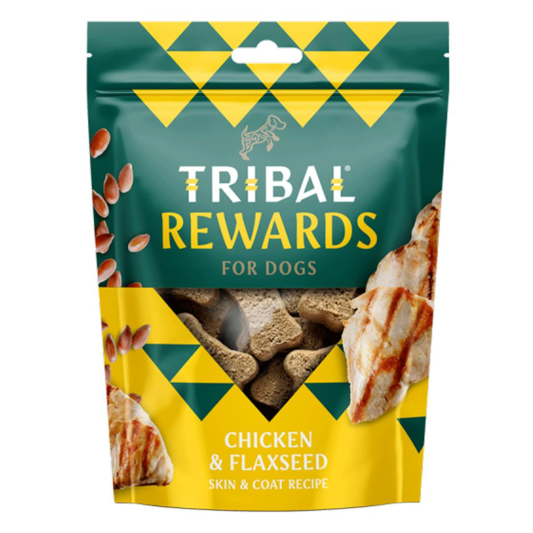 Tribal Rewards Chicken & Flaxseed, 125gr (Wheat Gluten Free)