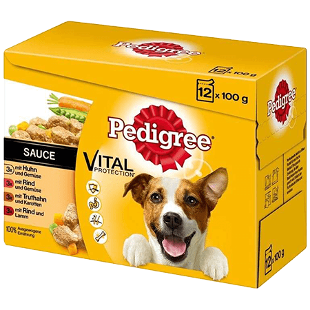 Pedigree Selection Box in Gravy Sauce, 12 pack