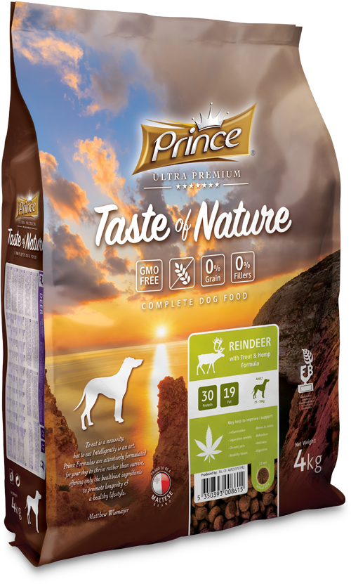 Prince Taste Of Nature Ultra Premium, Reindeer with Trout & Hemp