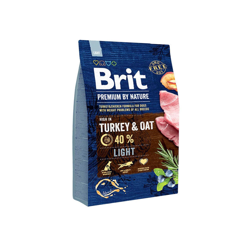 Brit Premium dog Light, Turkey & Oat