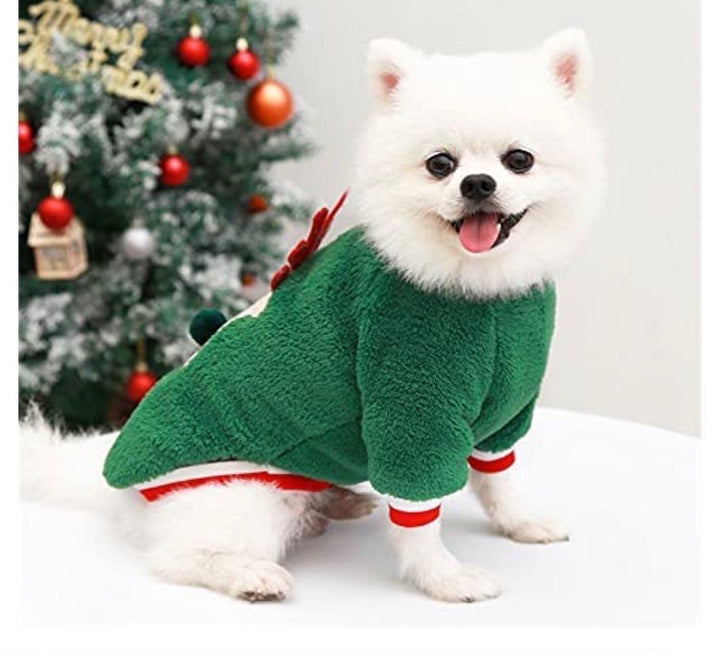 Reindeer Jumper Green