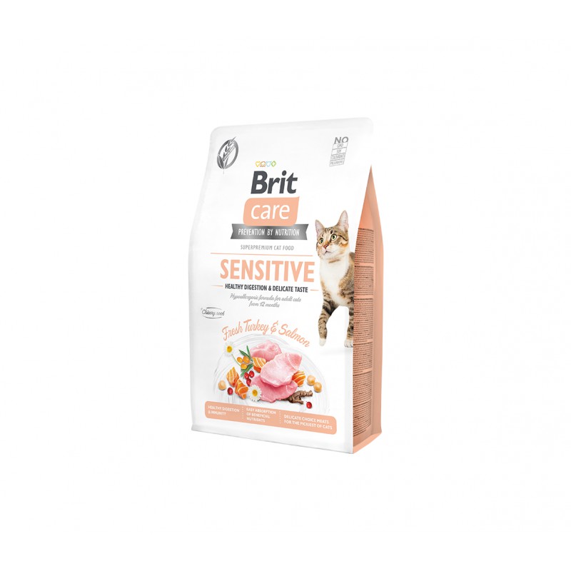 Brit Care Sensitive/Healthy Digest Cat - 2kgs