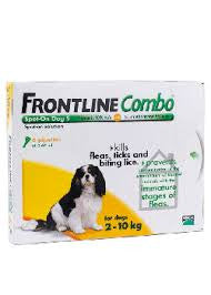 Frontline Combo Dog (3 pack) - Small, 2 - 10 Kgs