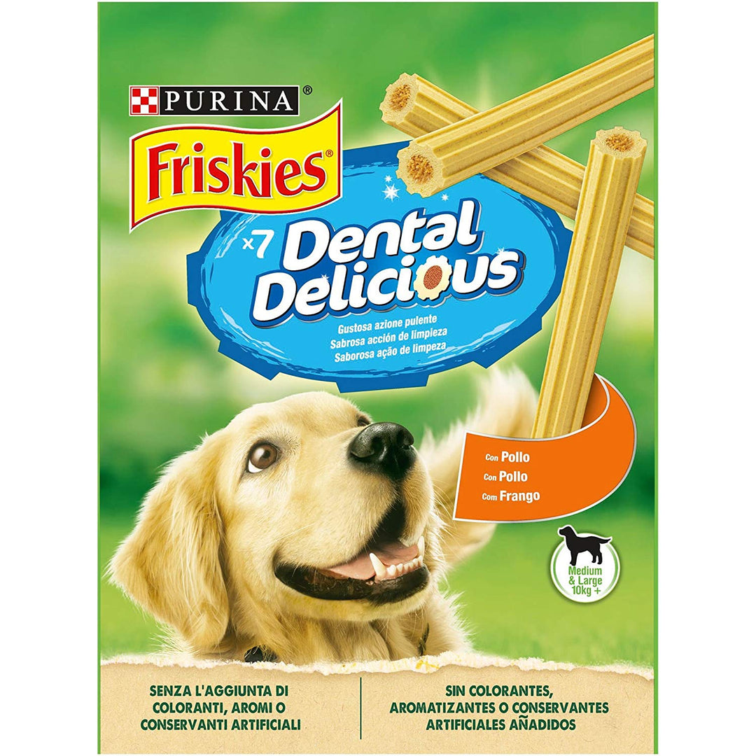 Friskies Dental Delicious, Medium & Large dogs, 200g