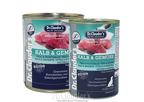Dr Clauder's Selected Meat - Veal & Vegetables