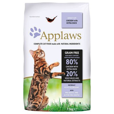 Applaws Cat dry food adult Chicken & Duck